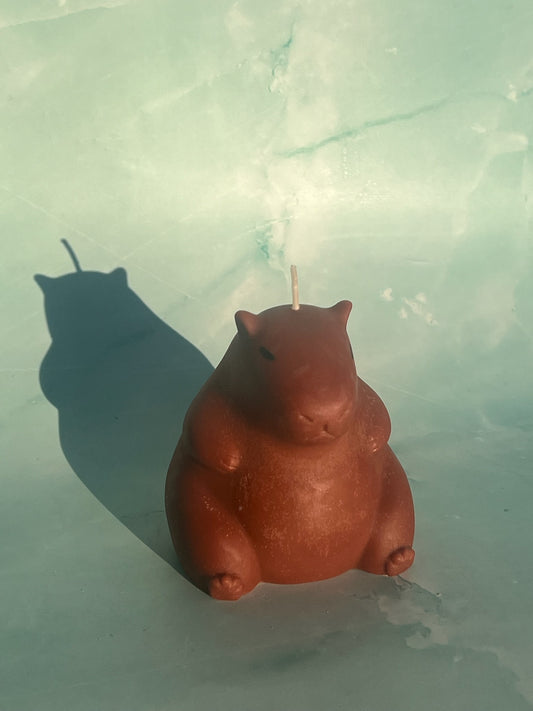 Capybara Candle