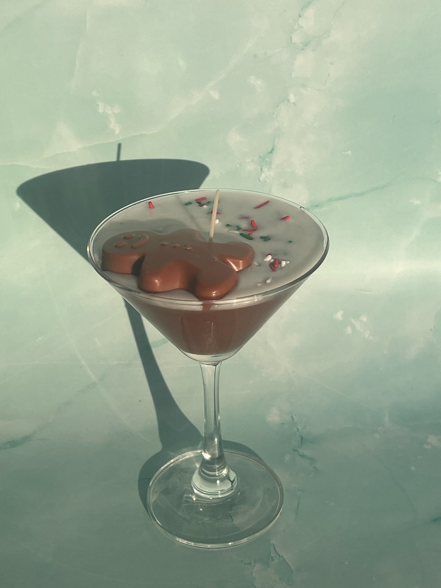 Christmas Hot Chocolate Martini Candle