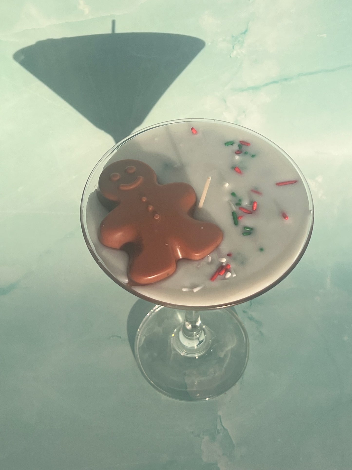 Christmas Hot Chocolate Martini Candle