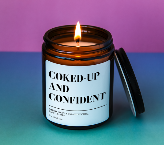 Coked-Up and Confident Candle