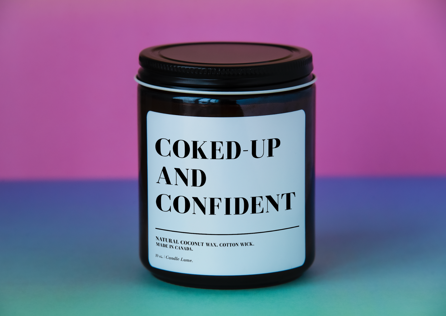 Coked-Up and Confident Candle