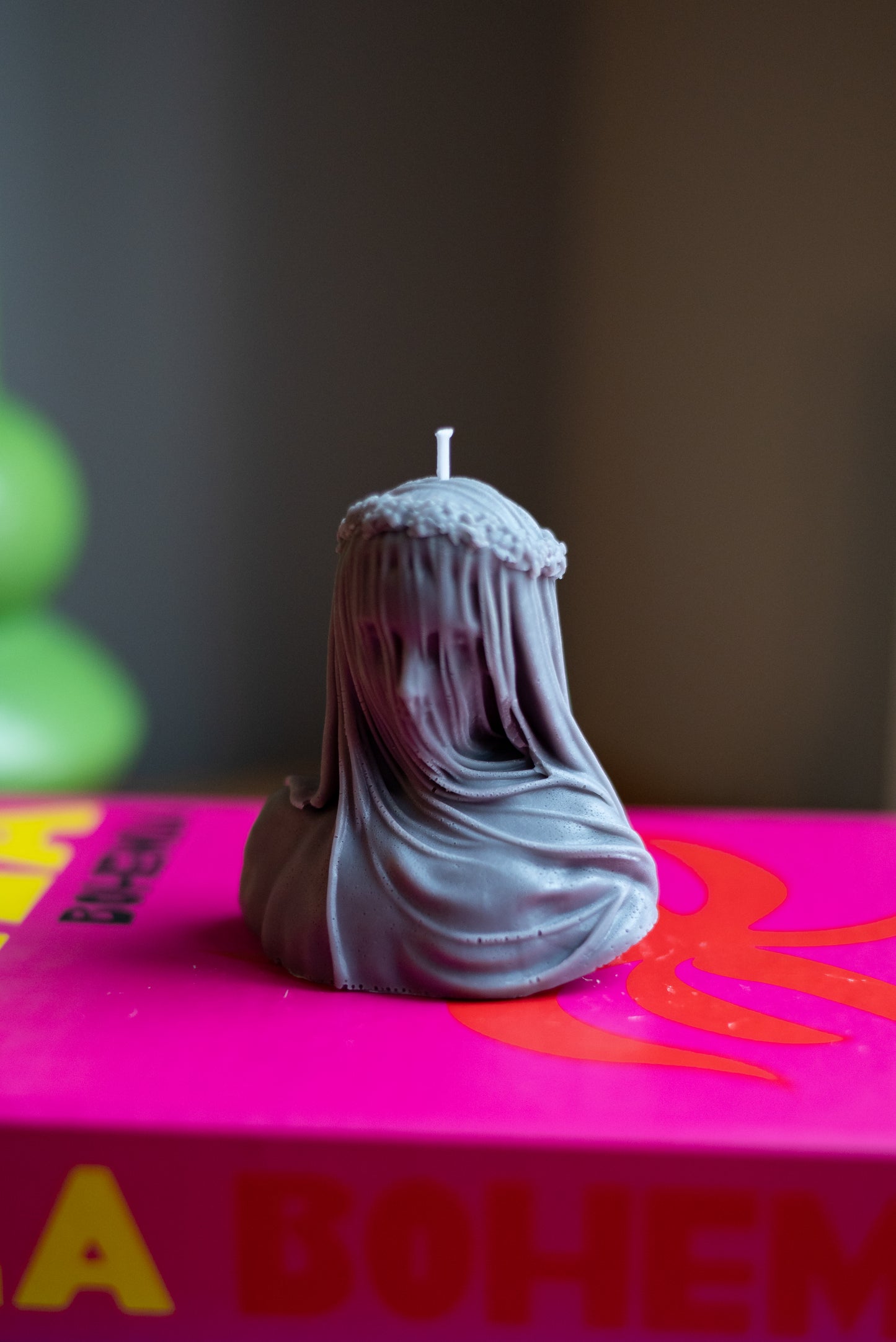 Veiled Woman Candle