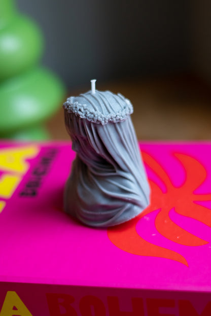 Veiled Woman Candle