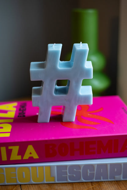 Hashtag Candle