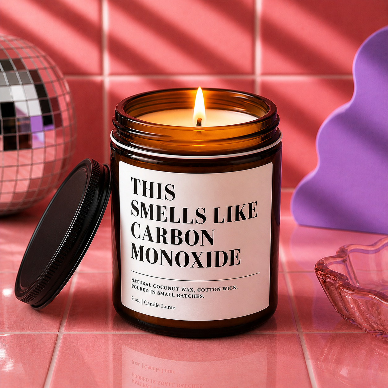 Smells Like Carbon Monoxide Candle