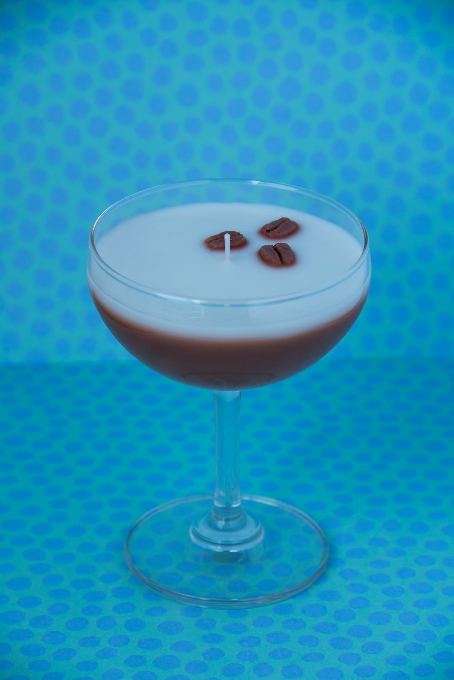 Espresso Martini Candle - Coupe Glass Realistic