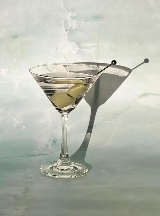 Extra Olives Martini Candle