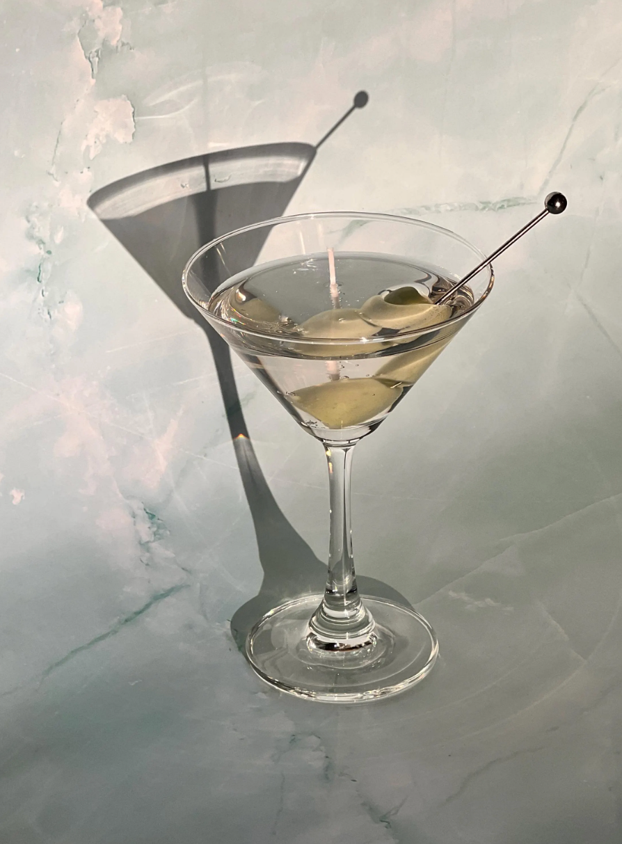 Extra Olives Martini Candle