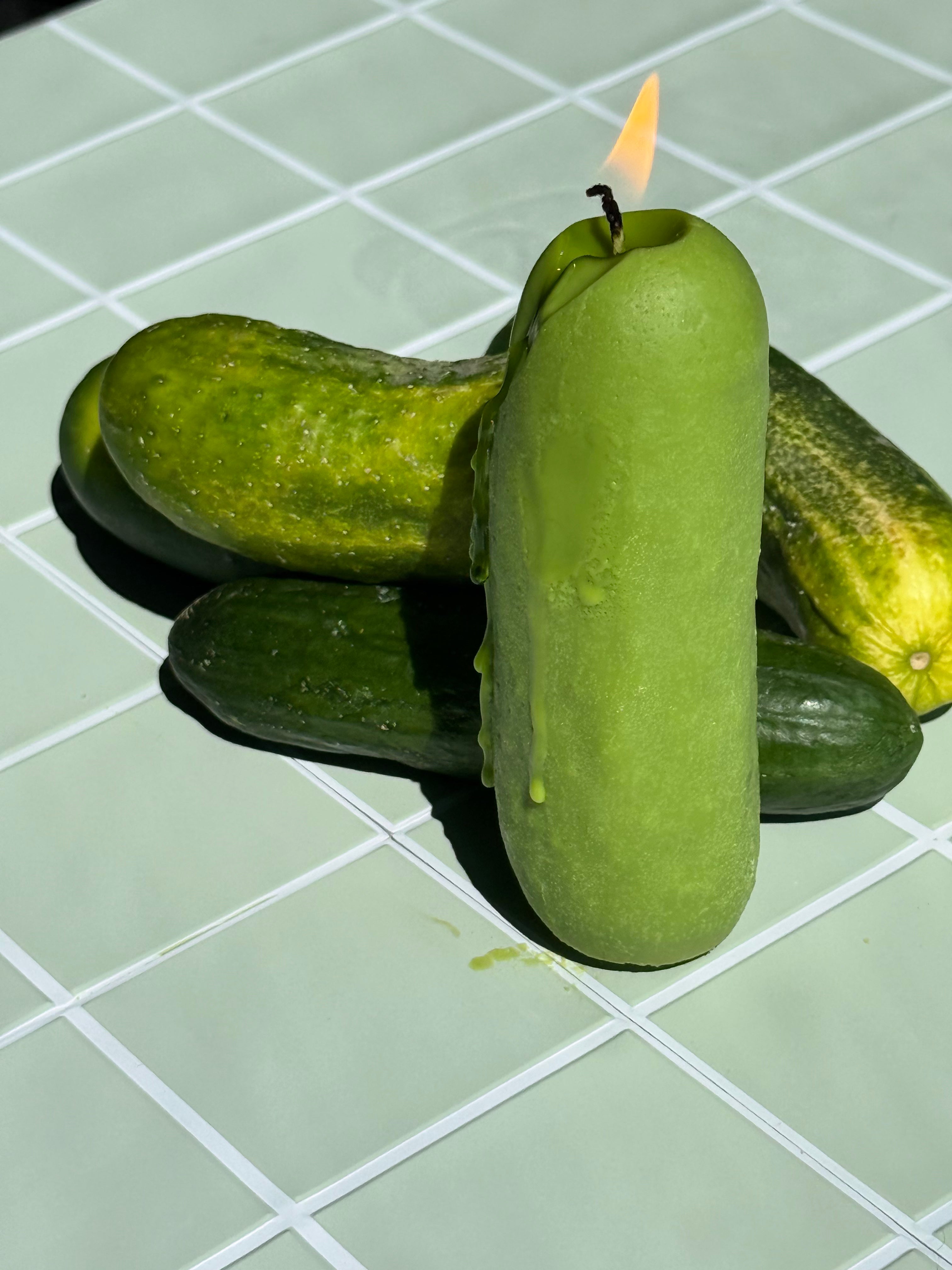 Pickle Candle