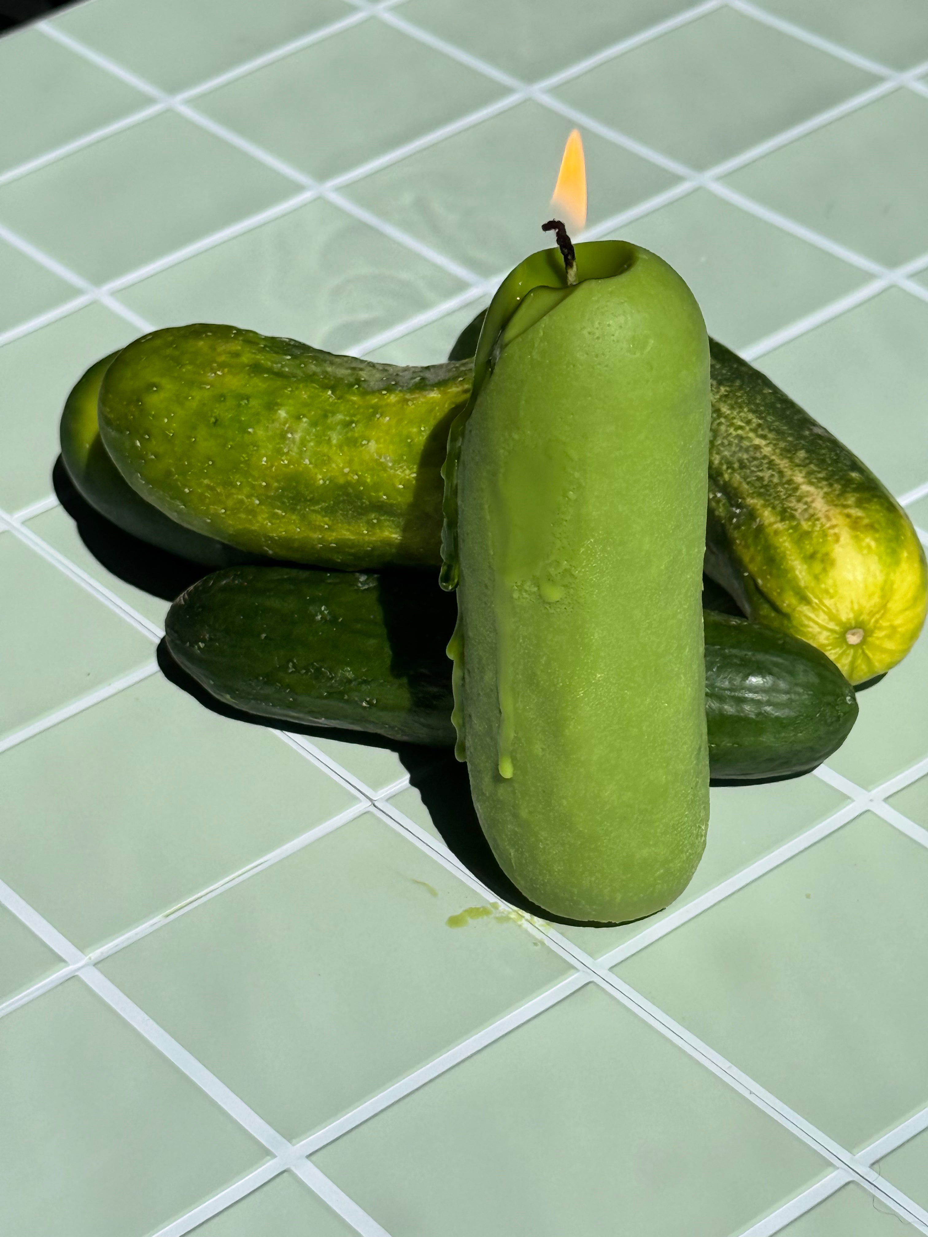 Pickle Candle