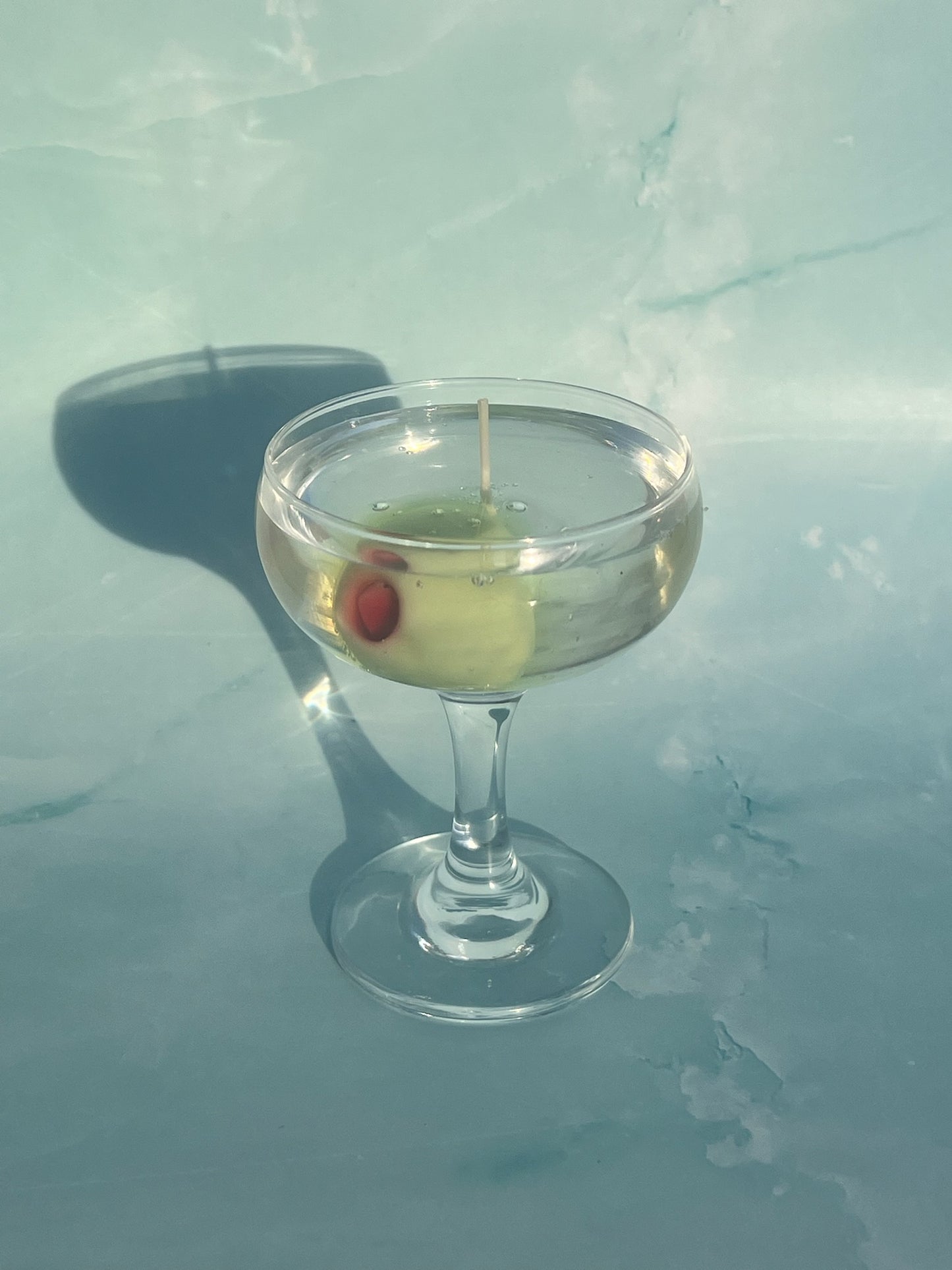 Martini Candle Coupe Glass