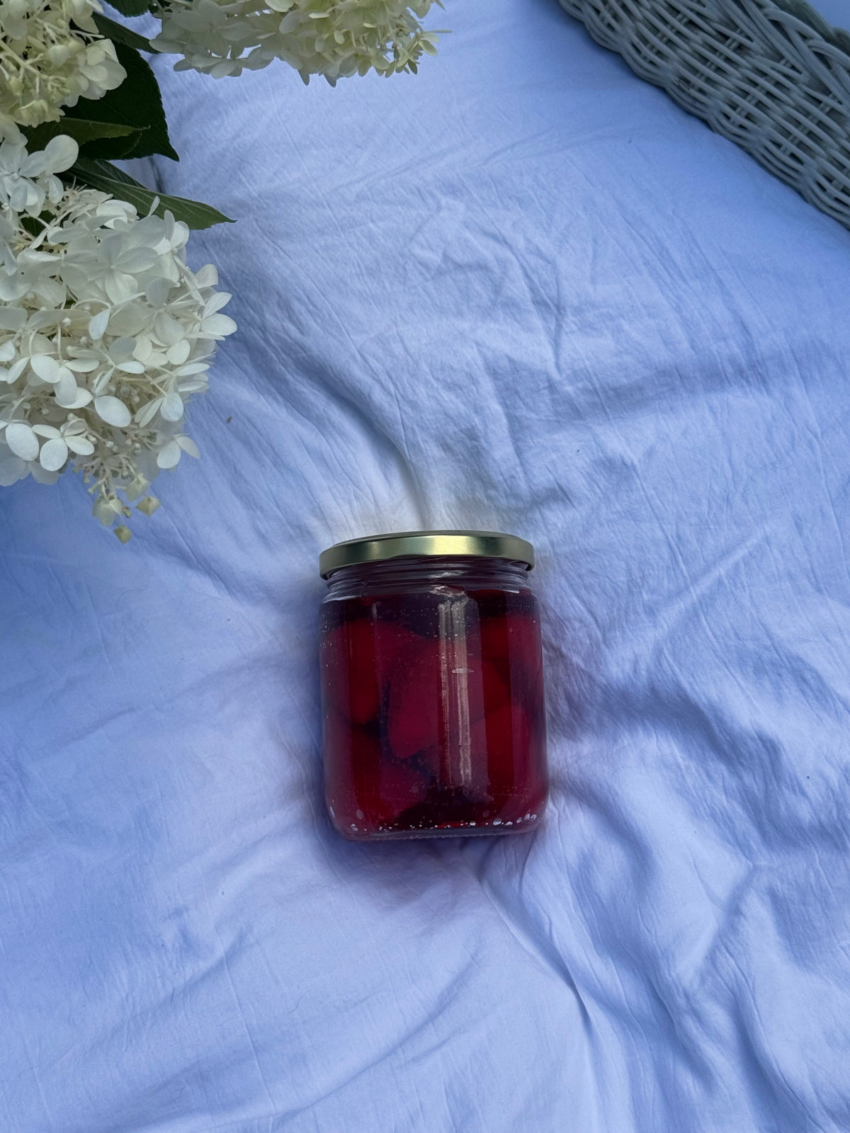 Strawberry Jam Candle | Realistic Jam Jar Candle | Strawberry Candle | Food Candle | Unique Gift | Kitchen Decor | Fruit Candle