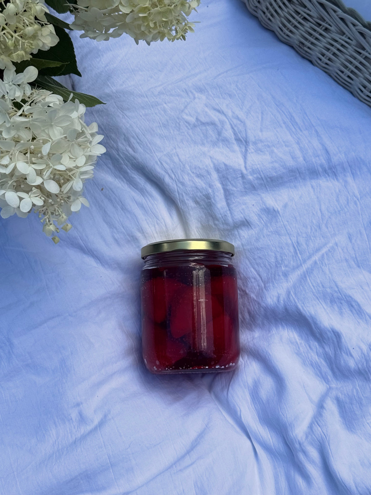 Strawberry Jam Candle | Realistic Jam Jar Candle | Strawberry Candle | Food Candle | Unique Gift | Kitchen Decor | Fruit Candle