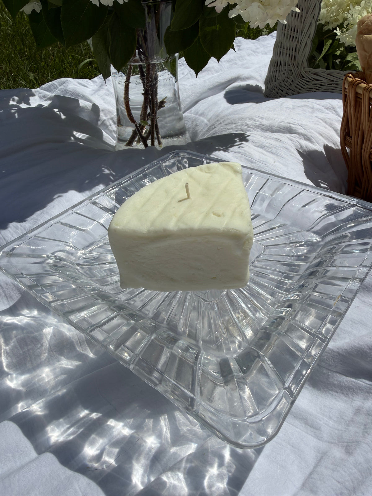 Brie Cheese Candle | Realistic Cheese Candle | Food Shaped Candle | Charcuterie Decor | Foodie Gift | Kitchen Decor | Unique Gift