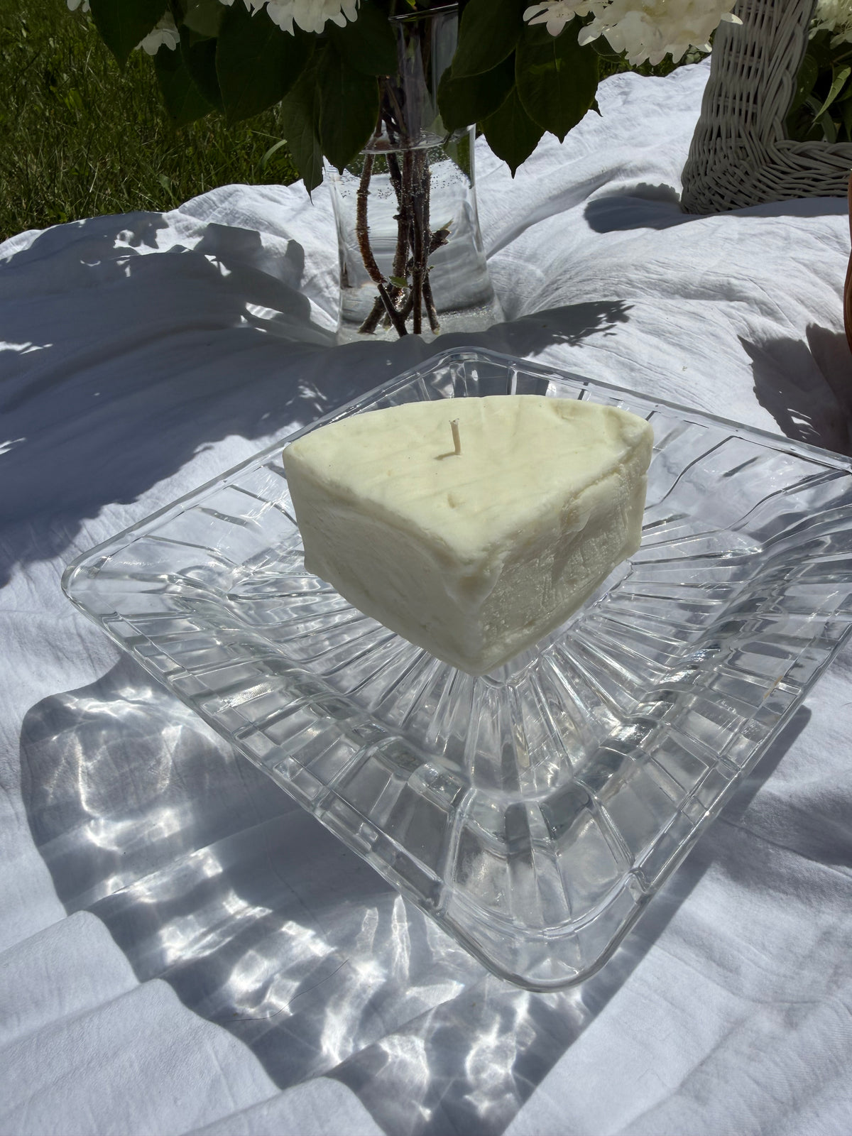 Brie Cheese Candle | Realistic Cheese Candle | Food Shaped Candle | Charcuterie Decor | Foodie Gift | Kitchen Decor | Unique Gift