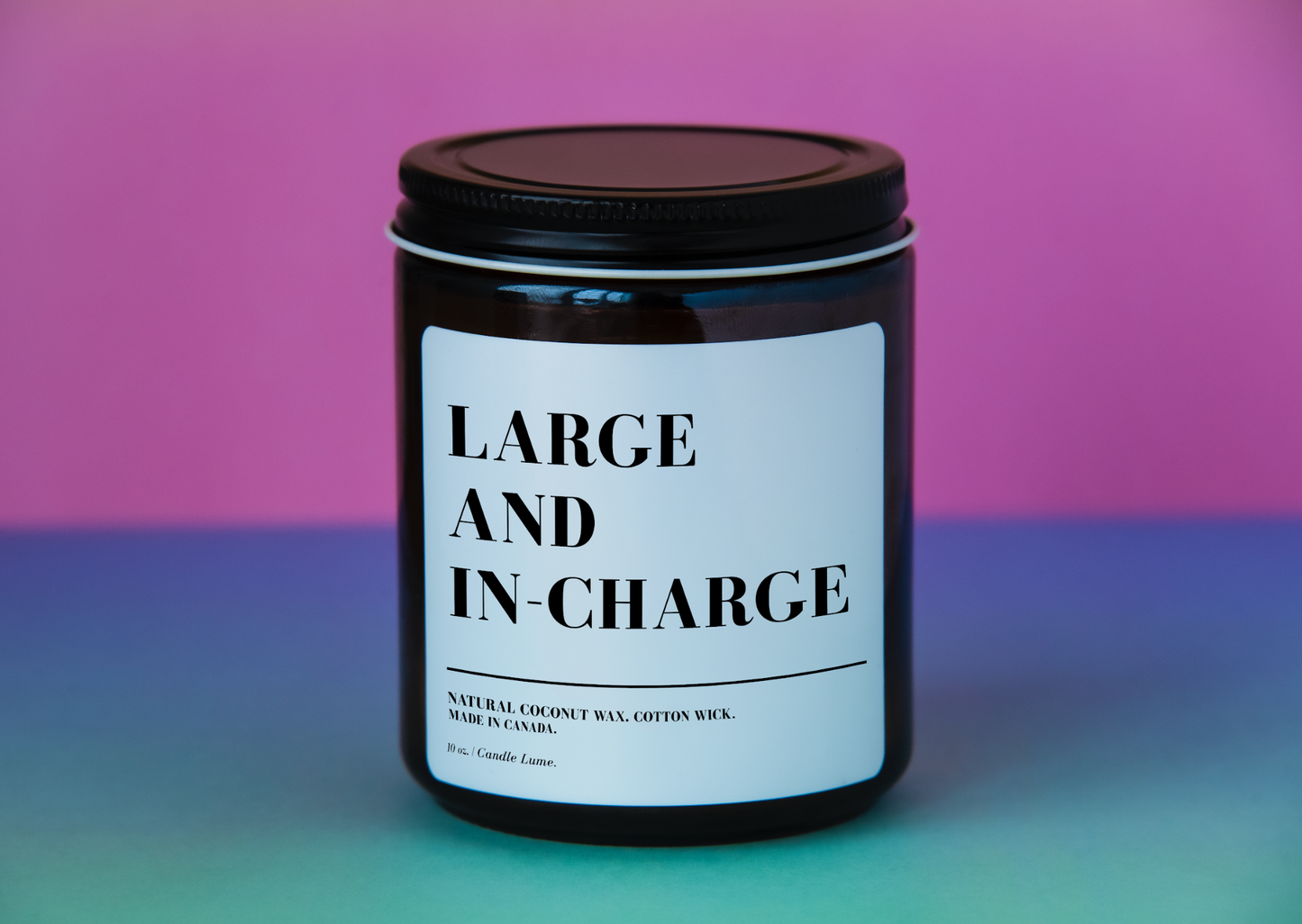 Large and In-Charge Candle