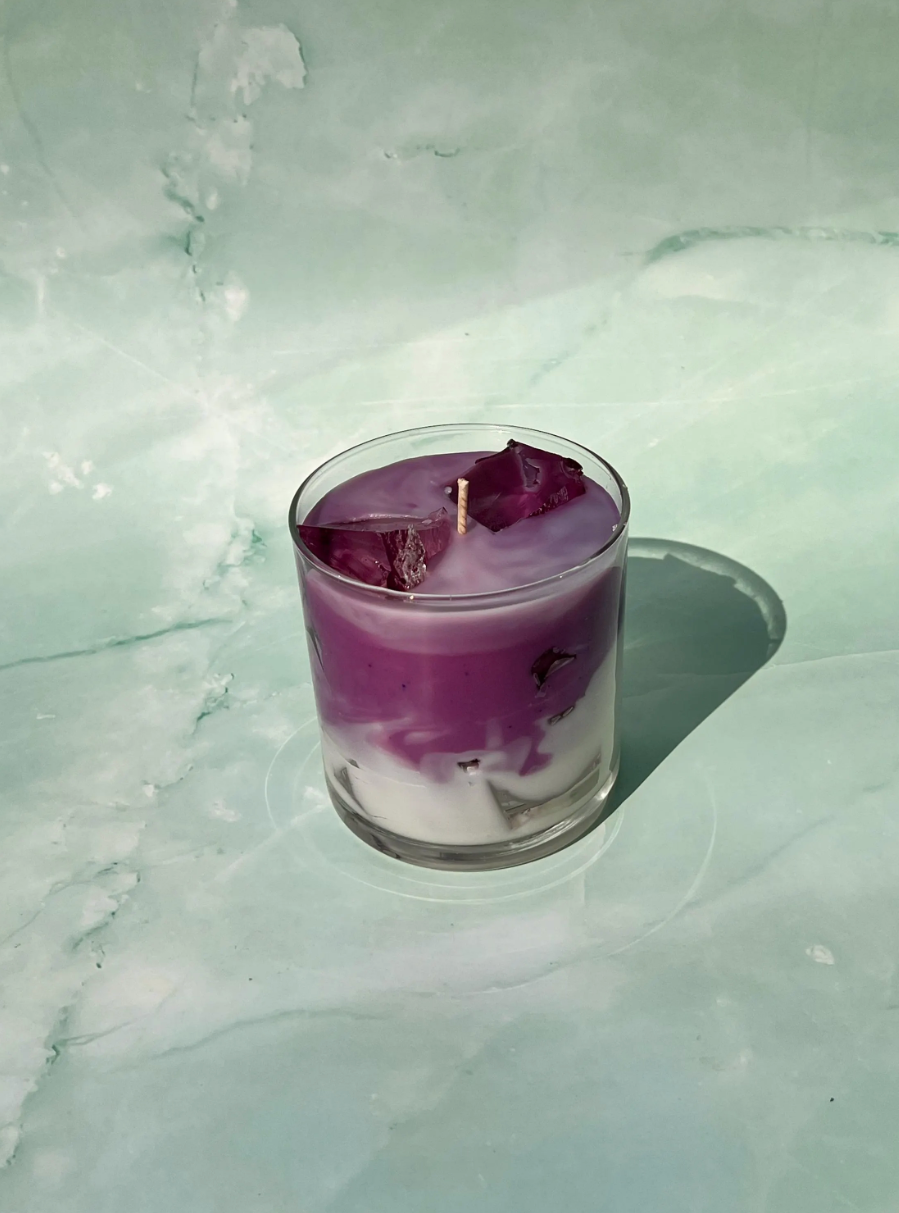 Lavender Latte Candle