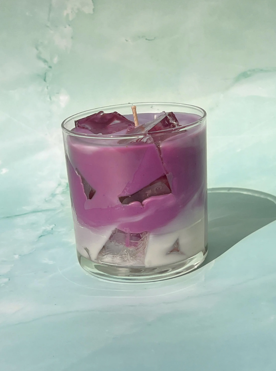 Lavender Latte Candle