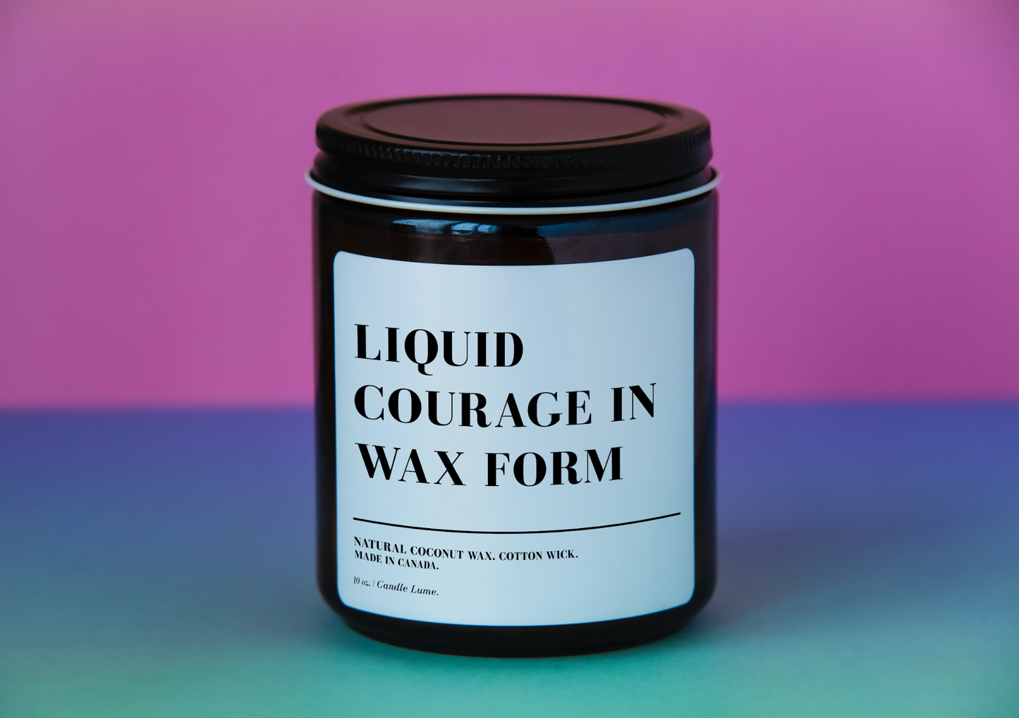 Liquid Courage in Wax Form Candle