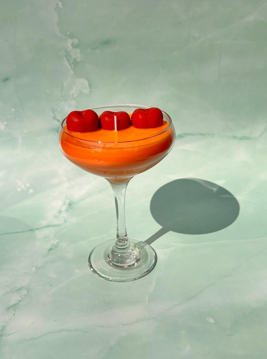 Manhattan Martini Candle Tall Coupe