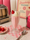 Strawberry Milkshake Candle