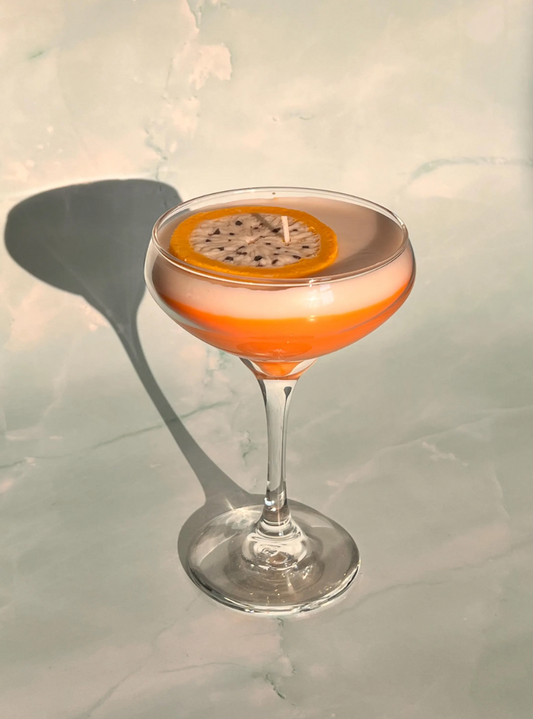 Passion Fruit Martini Candle Tall Coupe (Copy)