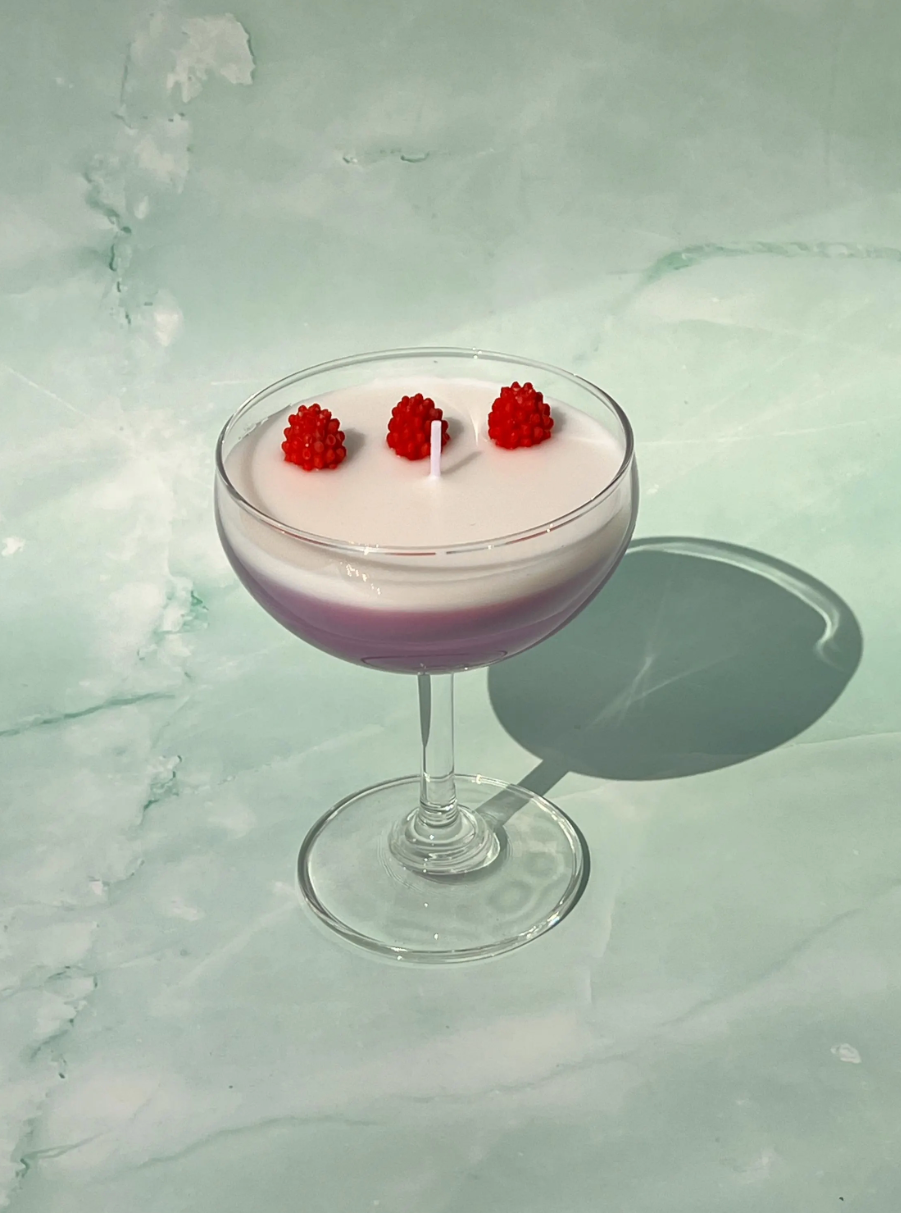 Purple Martini Candle