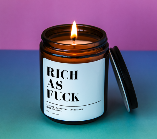 Rich as Fuck Candle