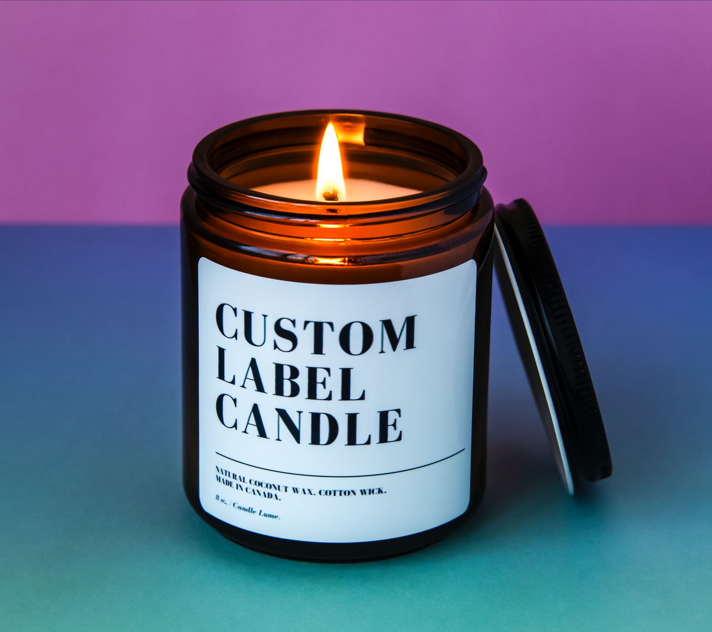 Custom Label Candle