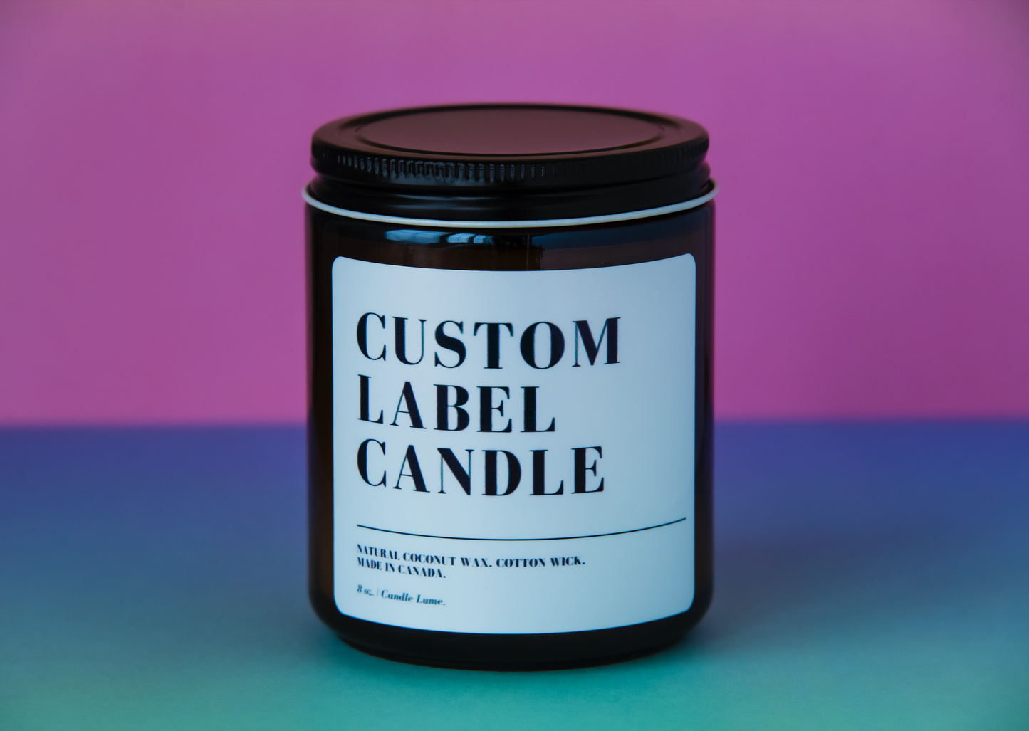 Custom Label Candle