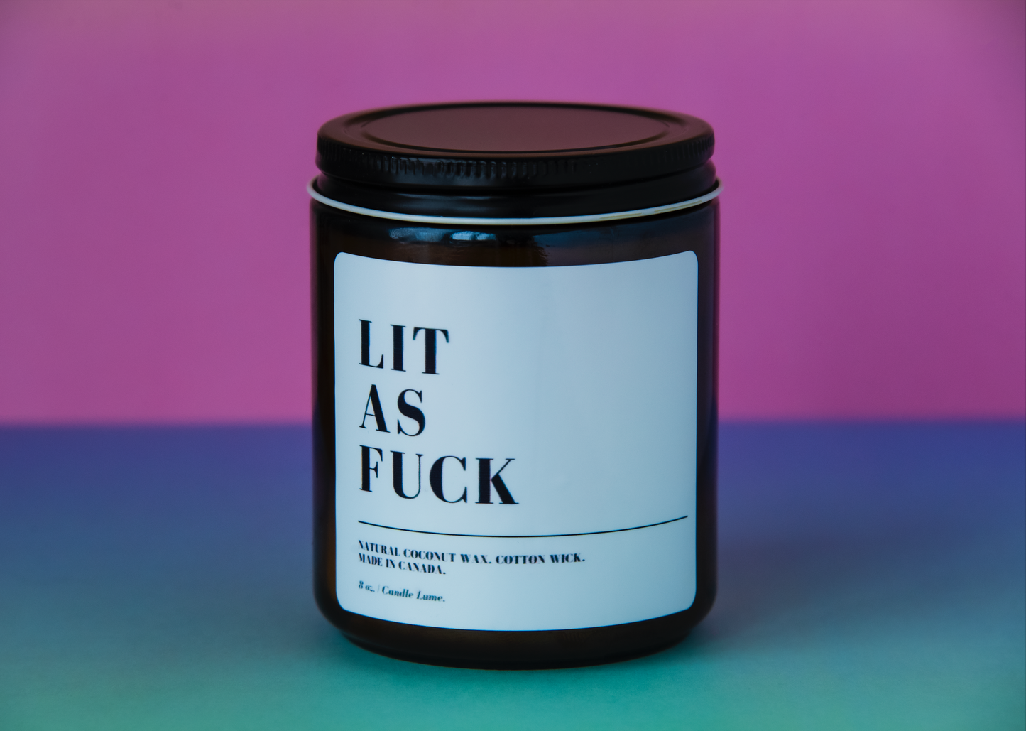 Lit as Fuck Candle