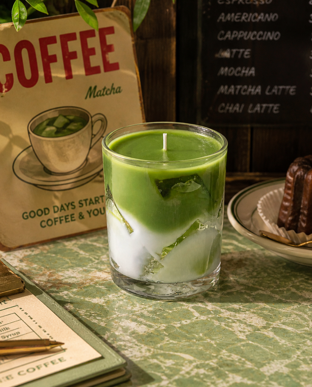 Iced Matcha Latte Candle