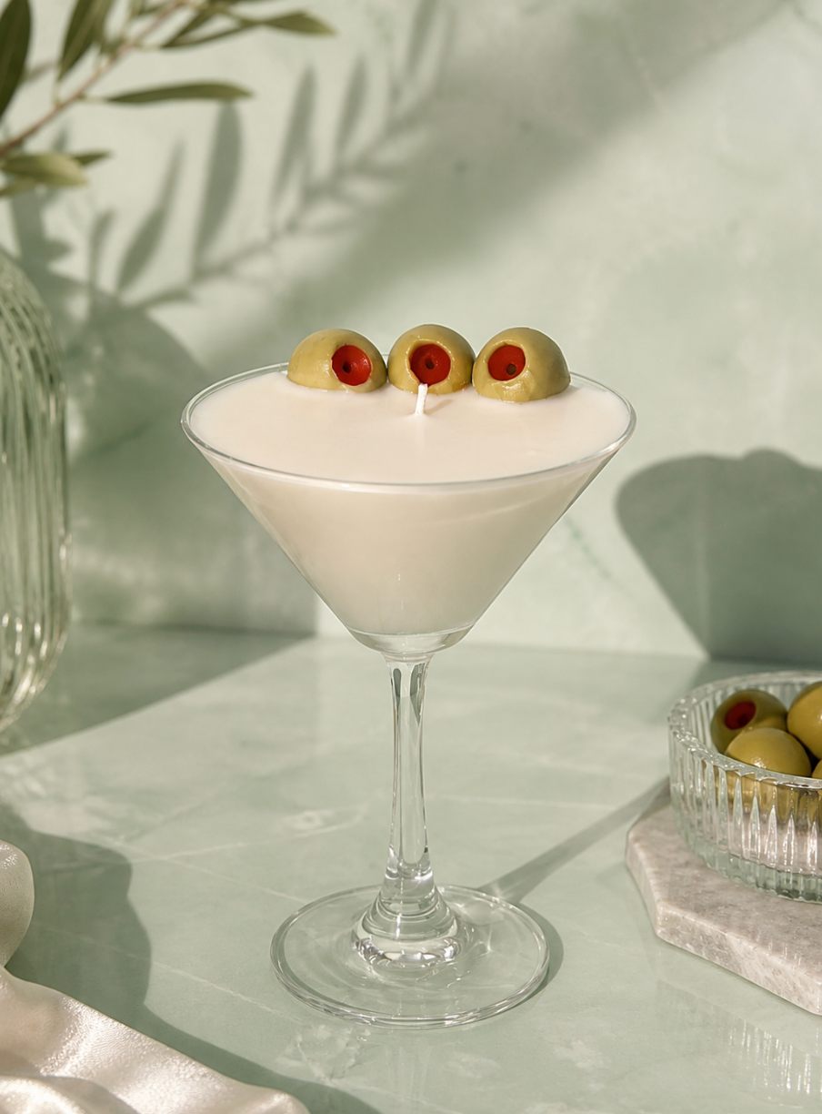 Dirty Martini Candle