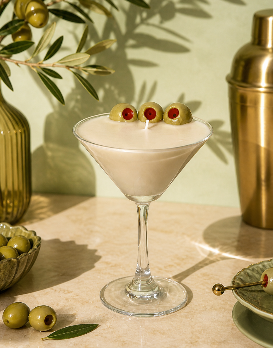 Dirty Martini Candle
