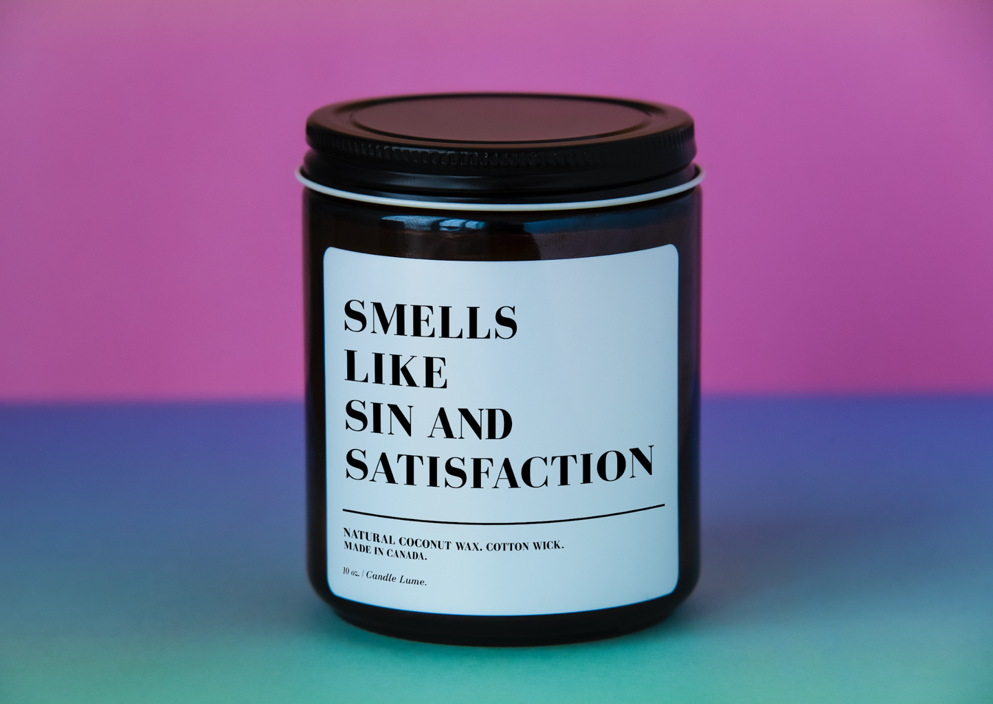 Smells Like Sin and Satisfaction Candle