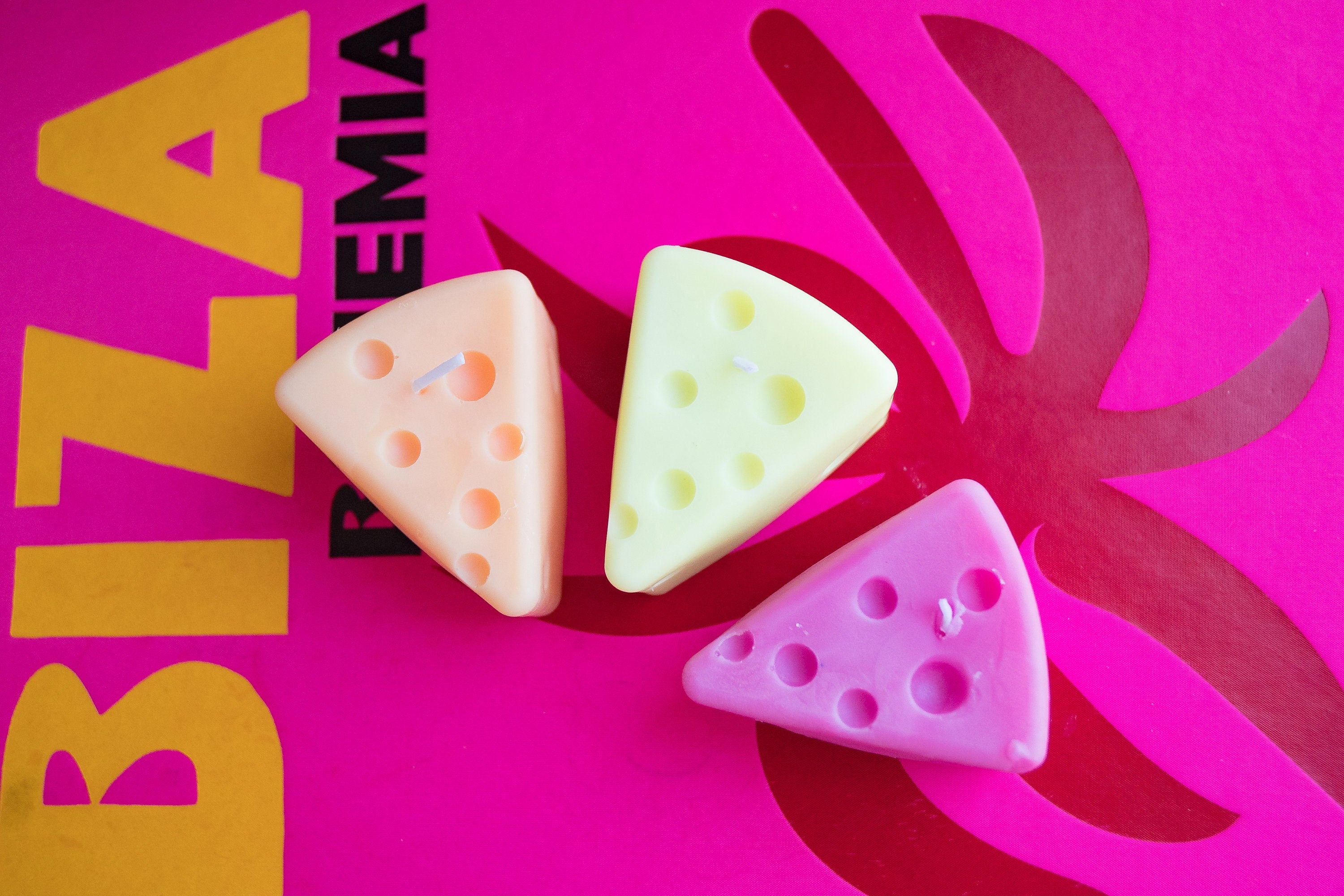 Cheese Candle / Cute Candle / Handmade Candle / Custom Candle / Gift Ideas