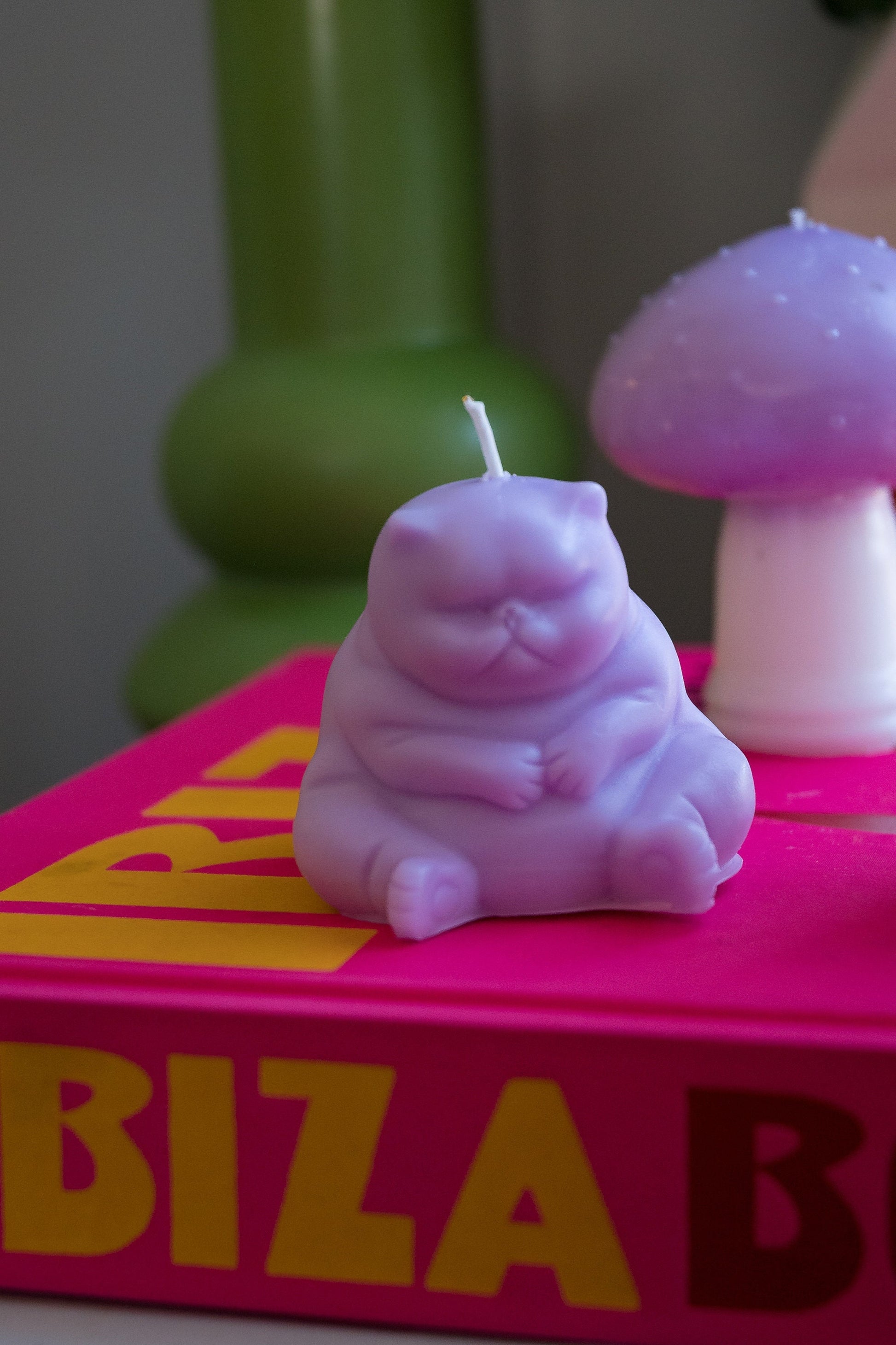 Angry Cat Candle