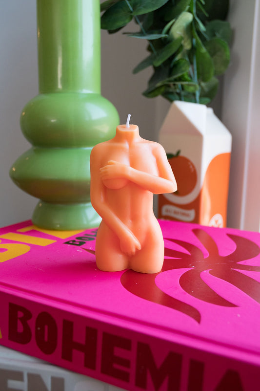 Female Body Covering Candle