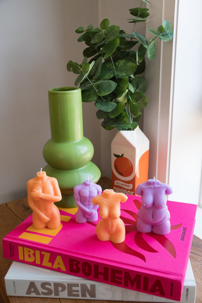 Female Body Covering Candle