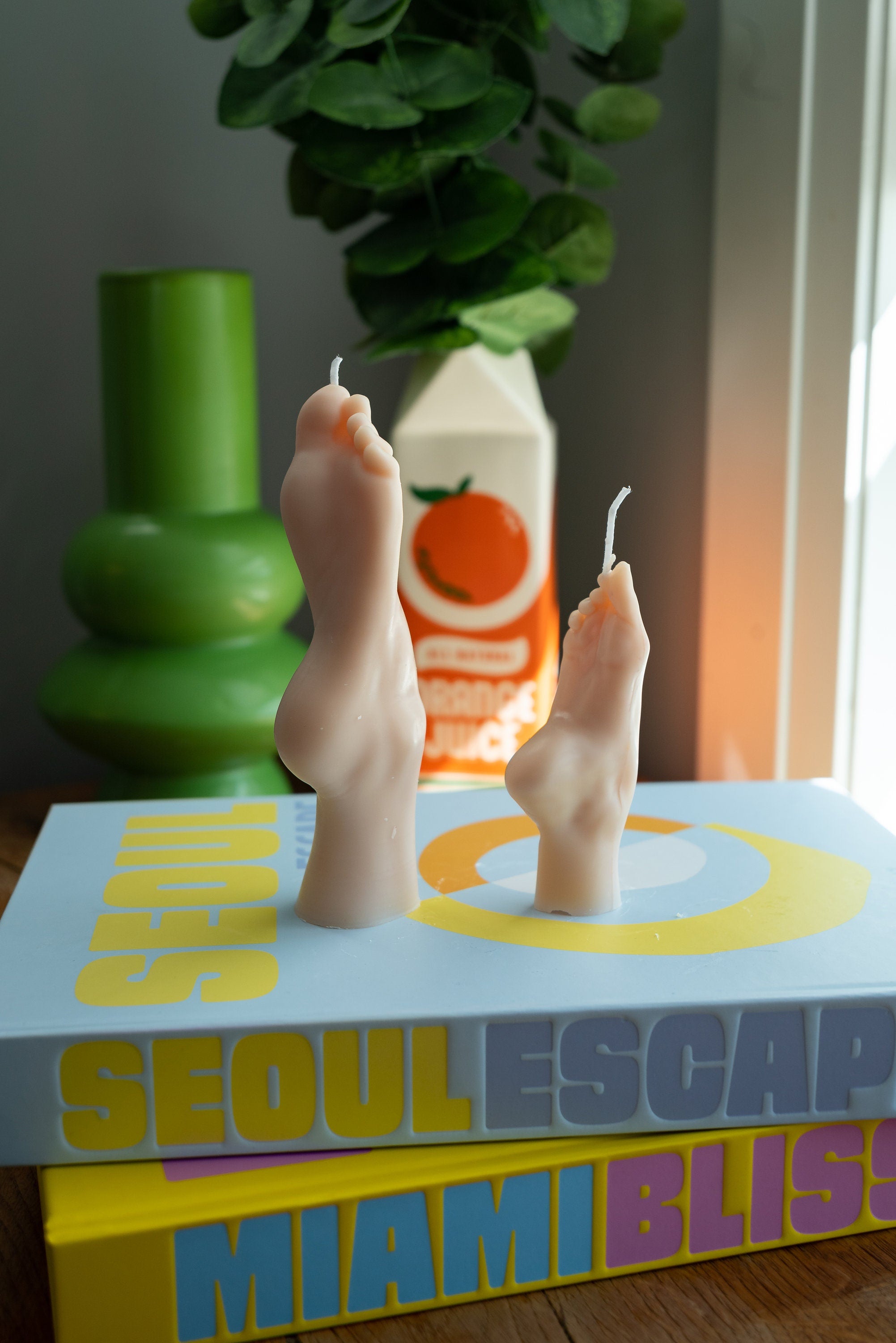 Foot Candle / Foot Candle / Feet Candle / Funny Gift Idea / Feet / Foot / Unique Candle / Hilarious Candle