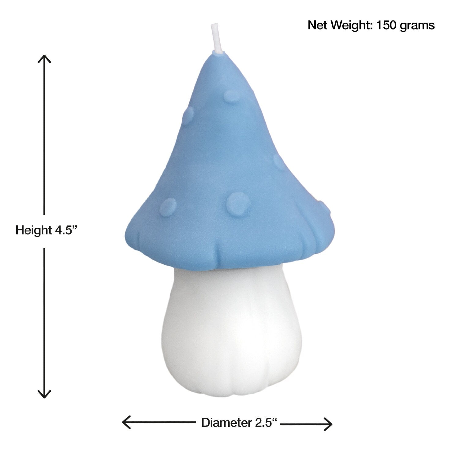 Beautiful Mushroom Candle