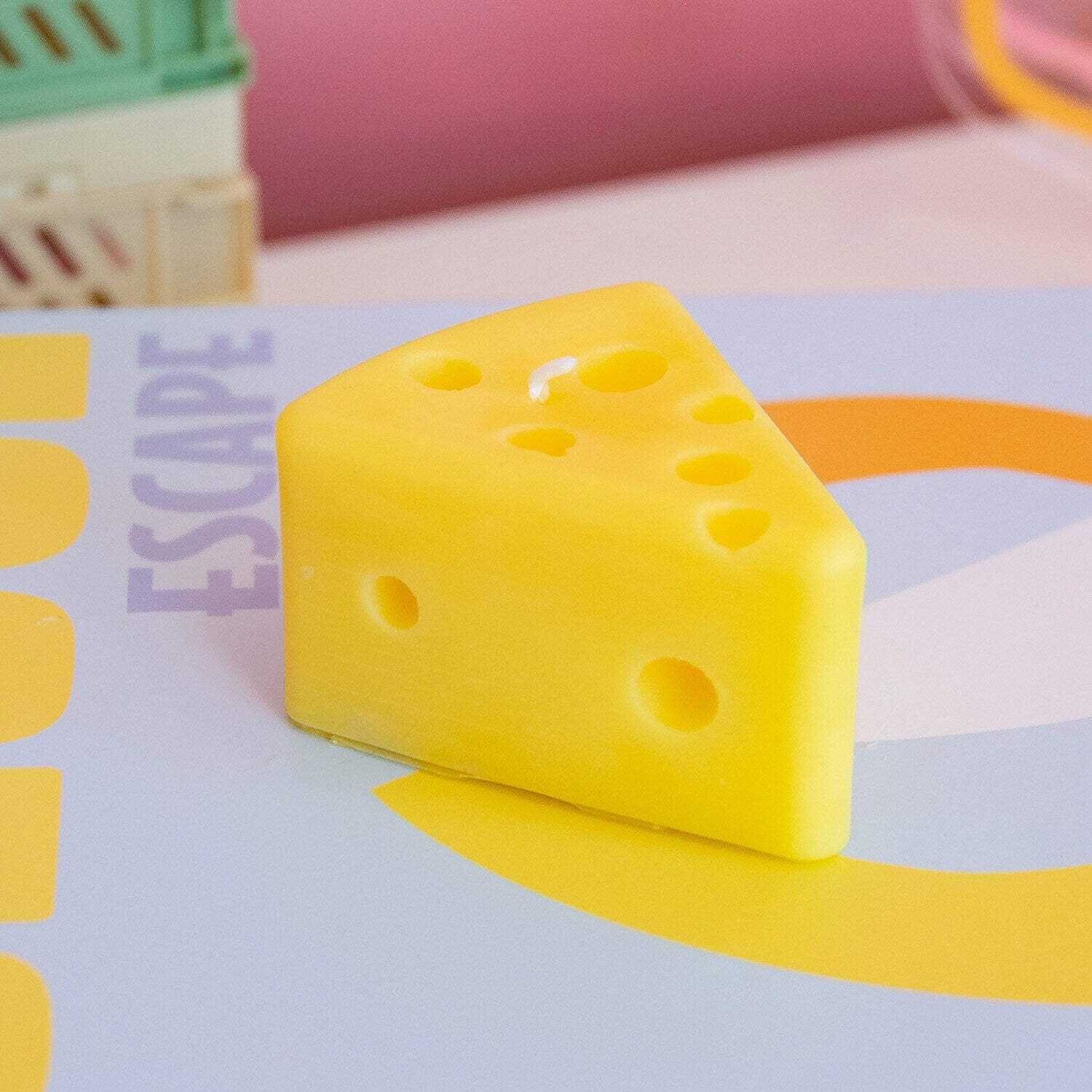 Cheese Candle / Cute Candle / Handmade Candle / Custom Candle / Gift Ideas