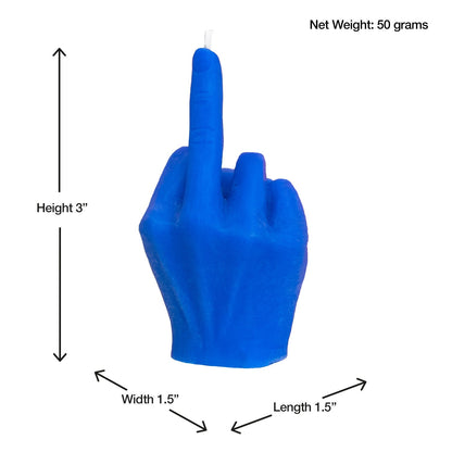 MINIATURE Middle Finger Candle / Fuck you Candle / Hand Gesture Fuck Candle / Funny Candle / Unique Gift Ideas / Customized Colours