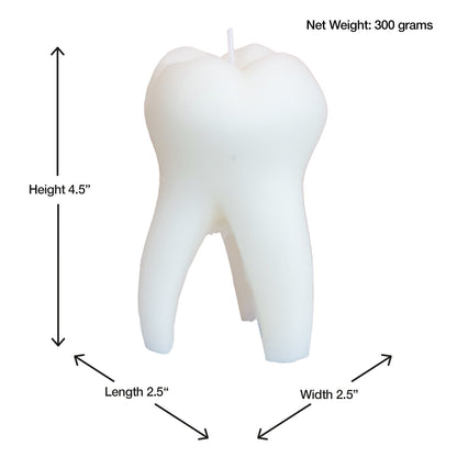Large Tooth Candle