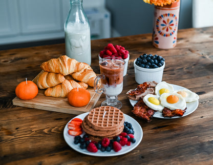 Waffle Stack Candle
