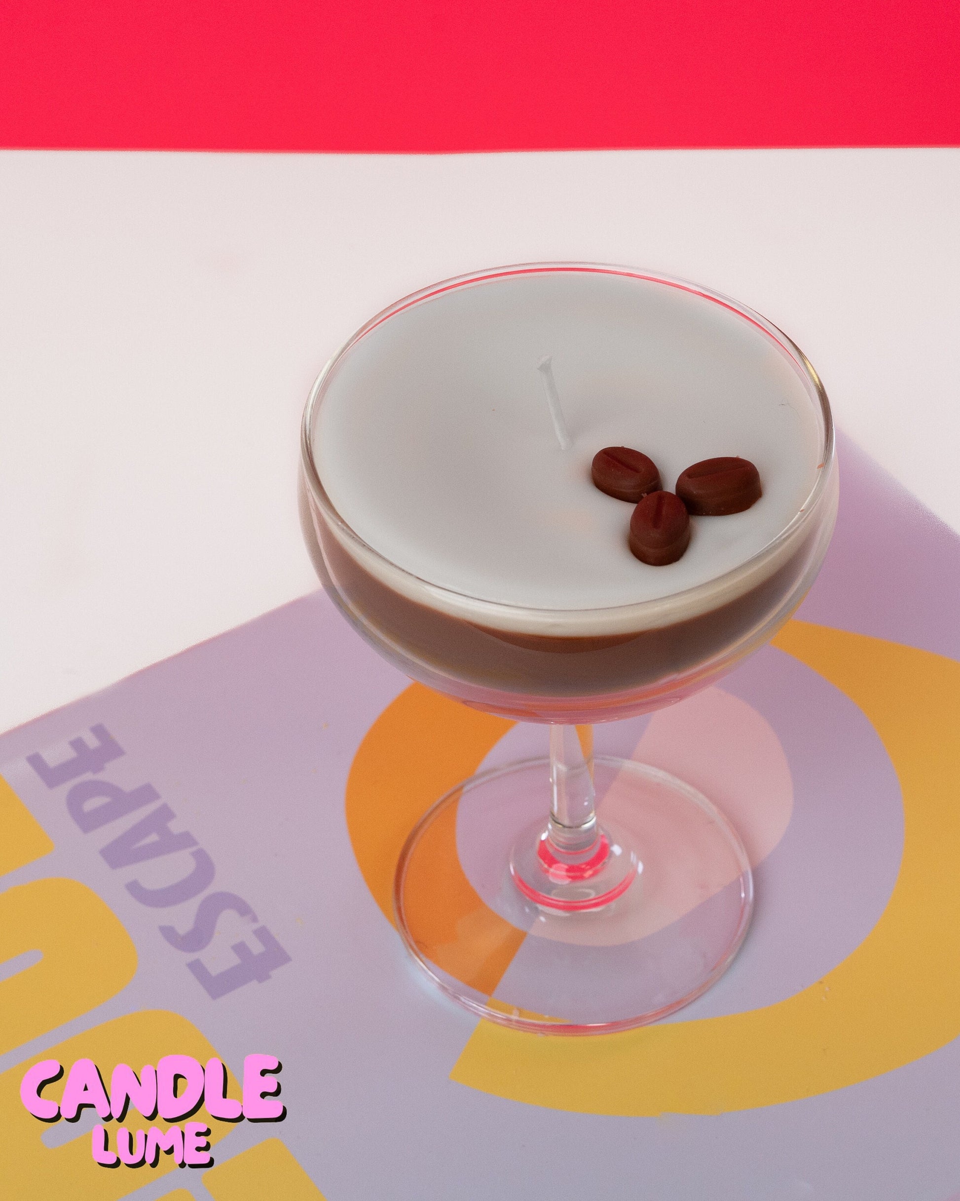 Espresso Martini Candle - Coupe Glass
