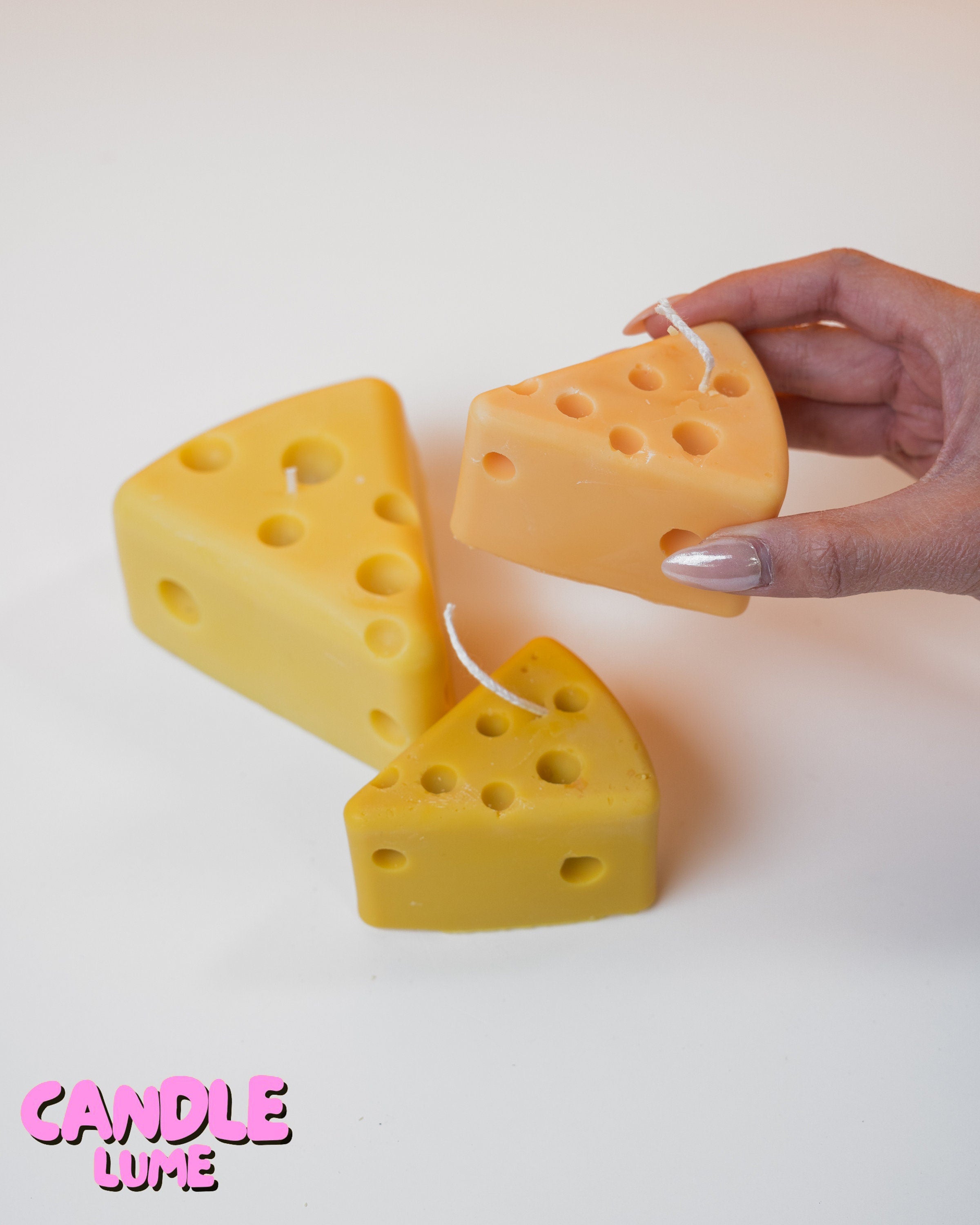 Cheese Candle / Cute Candle / Handmade Candle / Custom Candle / Gift Ideas