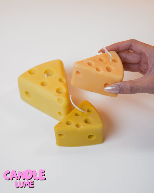 Cheese Candle / Cute Candle / Handmade Candle / Custom Candle / Gift Ideas