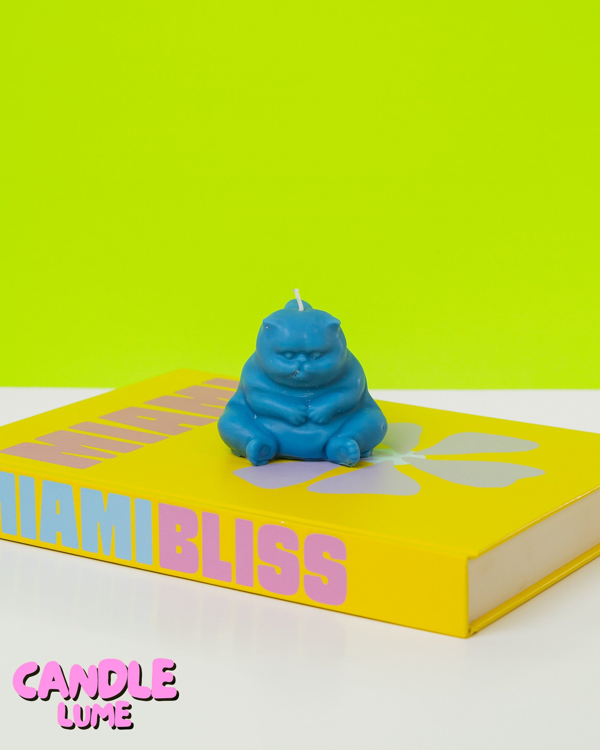 Angry Cat Candle