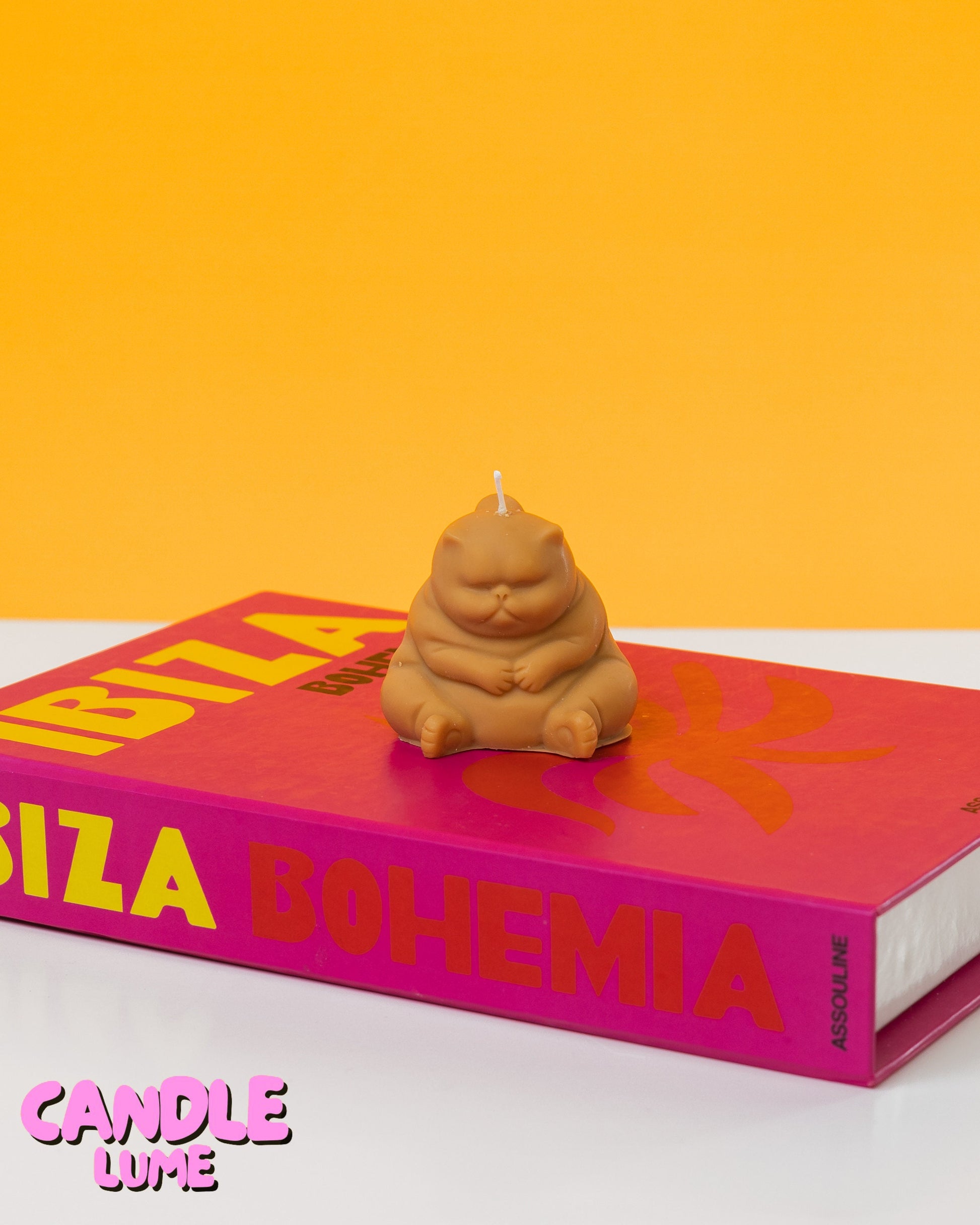 Angry Cat Candle